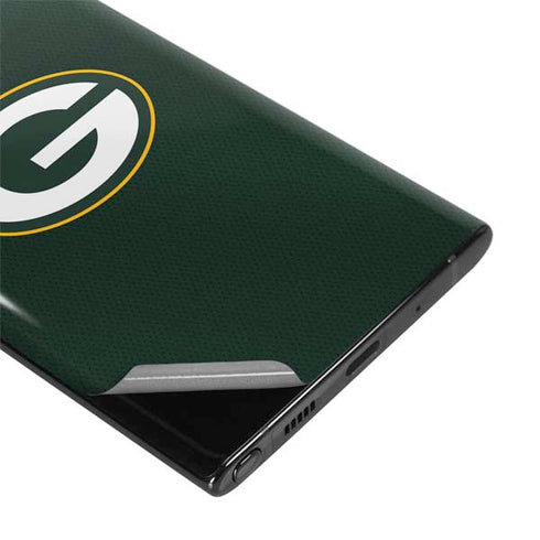 NFL Green Bay Packers Team Jersey Galaxy Note 10 Plus Skin