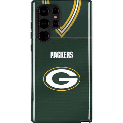 NFL Green Bay Packers Team Jersey Galaxy S25 Ultra Impact Case