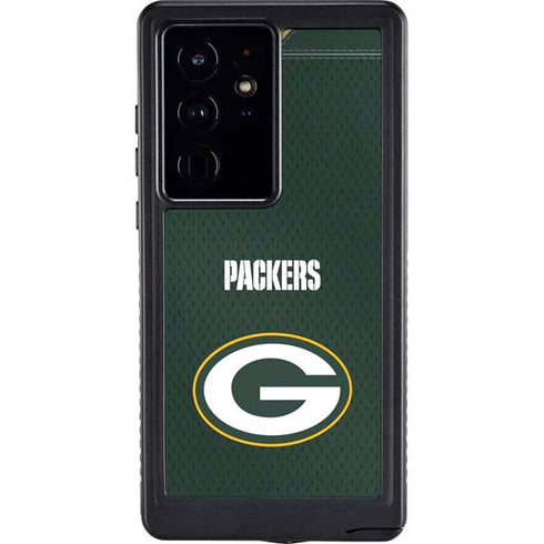 NFL Green Bay Packers Team Jersey Galaxy S24 Ultra Waterproof Case