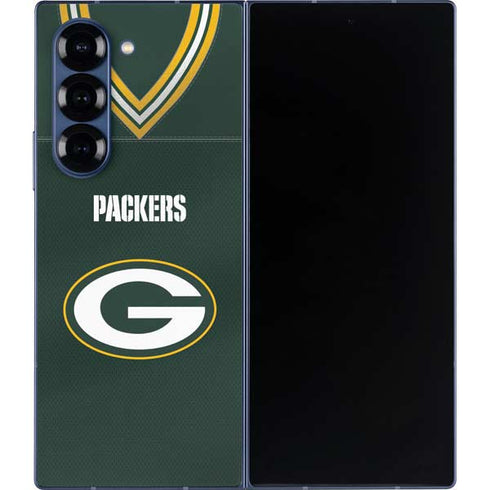 NFL Green Bay Packers Team Jersey Galaxy Z Fold6 Skin