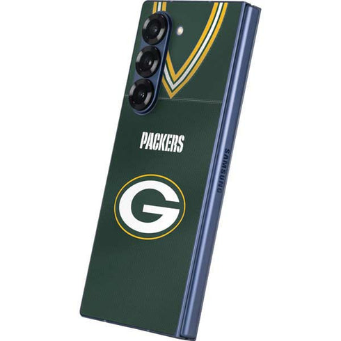 NFL Green Bay Packers Team Jersey Galaxy Z Fold6 Skin