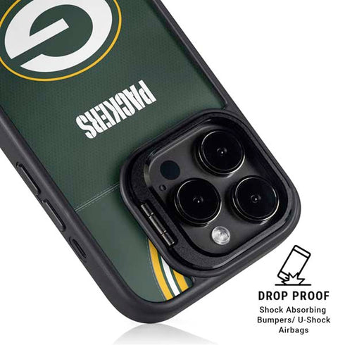 NFL Green Bay Packers Team Jersey iPhone 14 Pro Kickstand Case