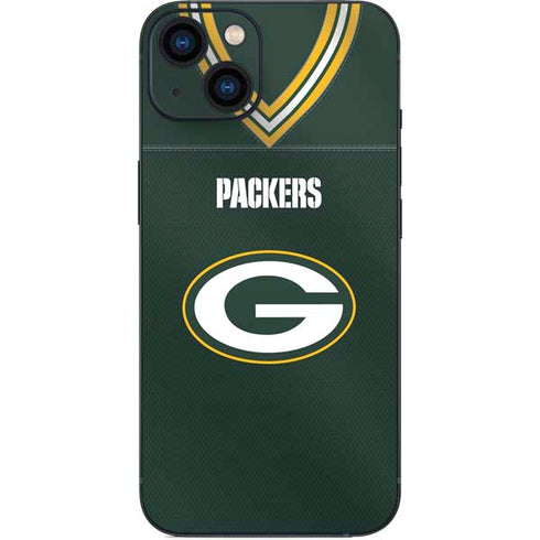 NFL Green Bay Packers Team Jersey iPhone Skins