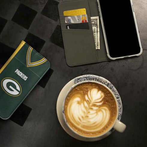 NFL Green Bay Packers Team Jersey iPhone 15 Pro Max Folio Case