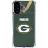 NFL Green Bay Packers Team Jersey iPhone 16 Plus Clear Case