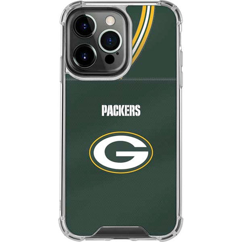 NFL Green Bay Packers Team Jersey iPhone 16 Pro Clear Case