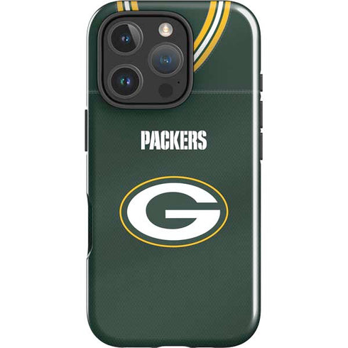 NFL Green Bay Packers Team Jersey iPhone 16 Pro Impact Case