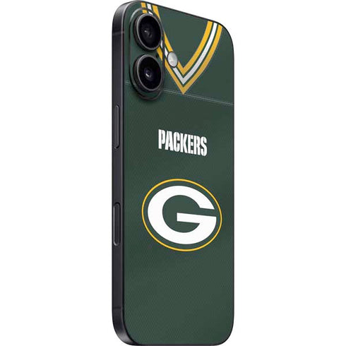 NFL Green Bay Packers Team Jersey iPhone 16 Skin