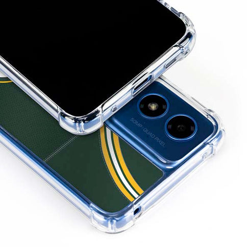 NFL Green Bay Packers Team Jersey Moto G 5G (2024) Clear Case
