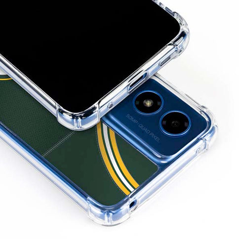 NFL Green Bay Packers Team Jersey Moto G Play 4G (2024) Clear Case