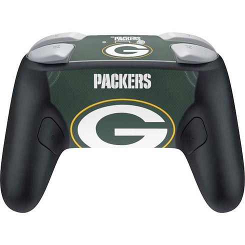 NFL Green Bay Packers Team Jersey Nintendo Switch 2 (2025) Pro Controller Skin
