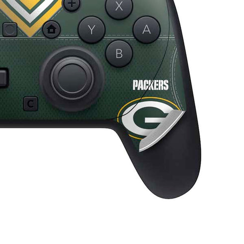 NFL Green Bay Packers Team Jersey Nintendo Switch 2 (2025) Pro Controller Skin