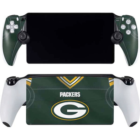 NFL Green Bay Packers Team Jersey PlayStation Portal Remote Player Skin