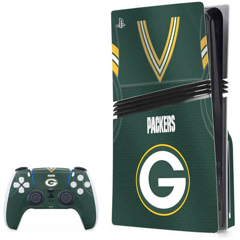 NFL Green Bay Packers Team Jersey PlayStation PS5 Skins
