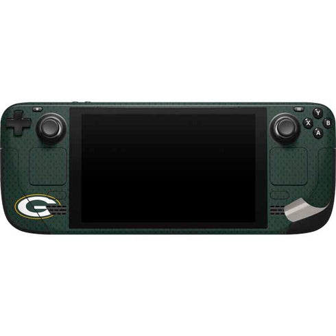 NFL Green Bay Packers Team Jersey Steam Deck Handheld Gaming Computer Skin