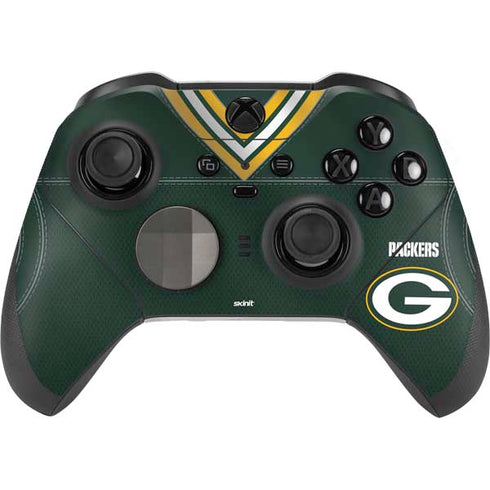 NFL Green Bay Packers Team Jersey Xbox Elite Wireless Controller Series 2 Skin