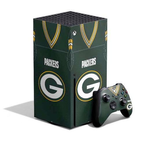 NFL Green Bay Packers Team Jersey Xbox Series X Bundle Skin