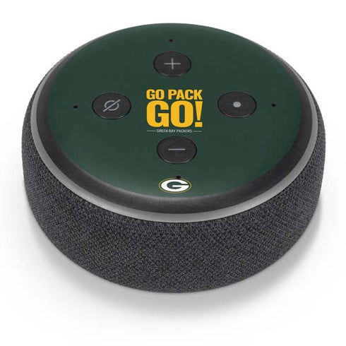 NFL Green Bay Packers Team Motto Amazon Echo Dot Skin