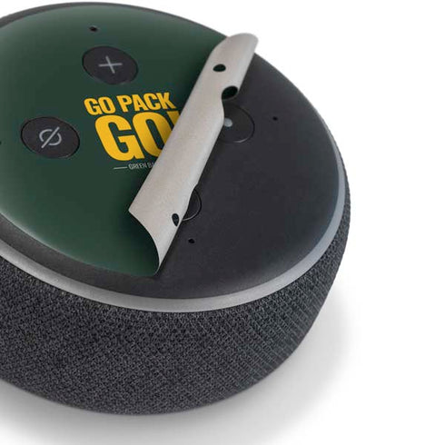 NFL Green Bay Packers Team Motto Amazon Echo Dot Skin