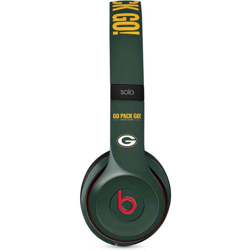 NFL Green Bay Packers Team Motto Beats Solo 3 Wireless Skin