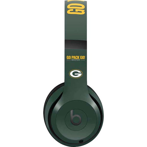 NFL Green Bay Packers Team Motto Beats Studio Pro Wireless Headphones Skin