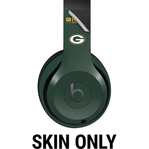 NFL Green Bay Packers Team Motto Beats Studio Pro Wireless Headphones Skin