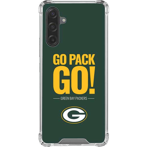 NFL Green Bay Packers Team Motto Galaxy A17 Clear Case