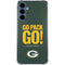 NFL Green Bay Packers Team Motto Galaxy A35 5G Clear Case