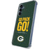 NFL Green Bay Packers Team Motto Galaxy A35 5G Clear Case