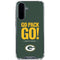 NFL Green Bay Packers Team Motto Galaxy A36 5G Clear Case