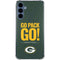 NFL Green Bay Packers Team Motto Galaxy A55 5G Clear Case