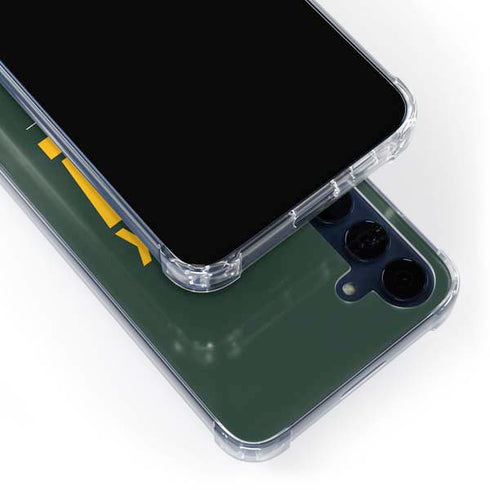 NFL Green Bay Packers Team Motto Galaxy A55 5G Clear Case