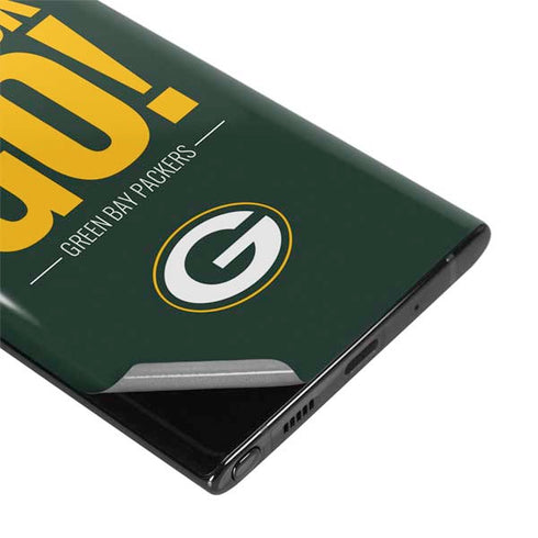 NFL Green Bay Packers Team Motto Galaxy Note 10 Plus Skin