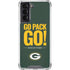 NFL Green Bay Packers Team Motto Galaxy S22 Clear Case