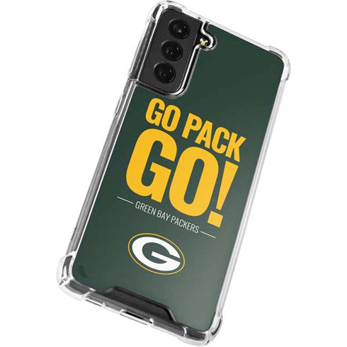 NFL Green Bay Packers Team Motto Galaxy S22 Clear Case