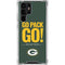 NFL Green Bay Packers Team Motto Galaxy S23 Ultra Clear Case