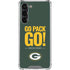 NFL Green Bay Packers Team Motto Galaxy S24 FE Clear Case