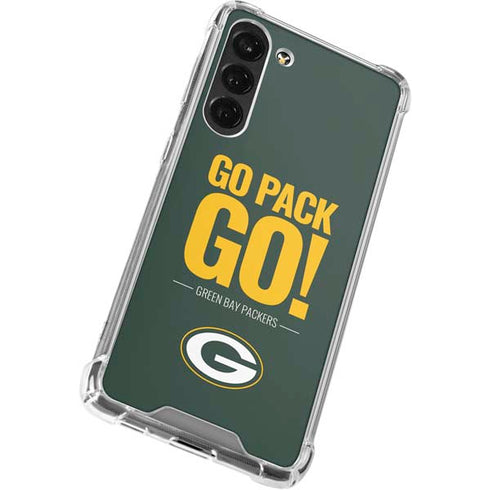 NFL Green Bay Packers Team Motto Galaxy S24 FE Clear Case