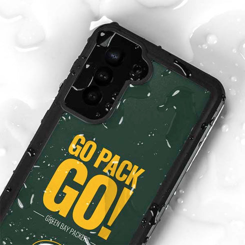 NFL Green Bay Packers Team Motto Galaxy S24 Plus Waterproof Case