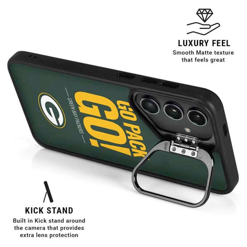NFL Green Bay Packers Team Motto Galaxy S25 Ultra Kickstand Case
