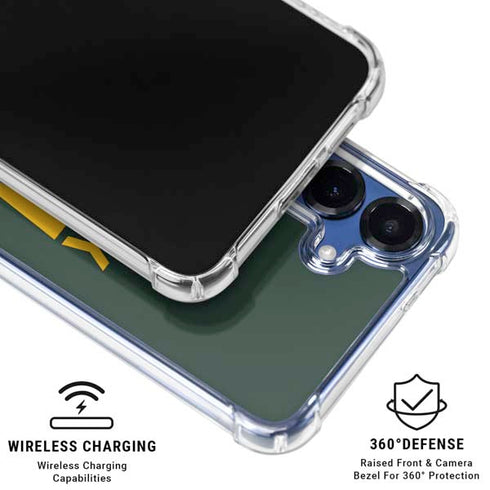 NFL Green Bay Packers Team Motto Galaxy S25 Plus Clear Case