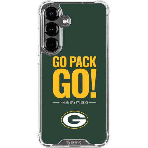 NFL Green Bay Packers Team Motto Galaxy S26 Clear Case