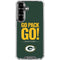 NFL Green Bay Packers Team Motto Galaxy S26 Plus Clear Case