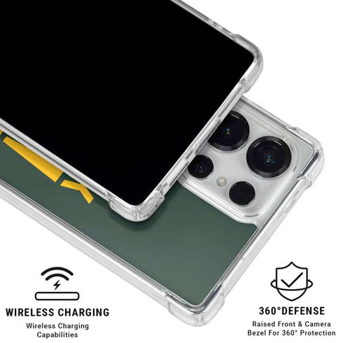 NFL Green Bay Packers Team Motto Galaxy S26 Ultra Clear Case