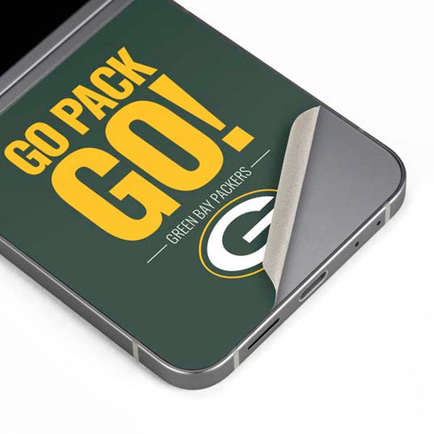 NFL Green Bay Packers Team Motto Galaxy Z Flip6 Skin