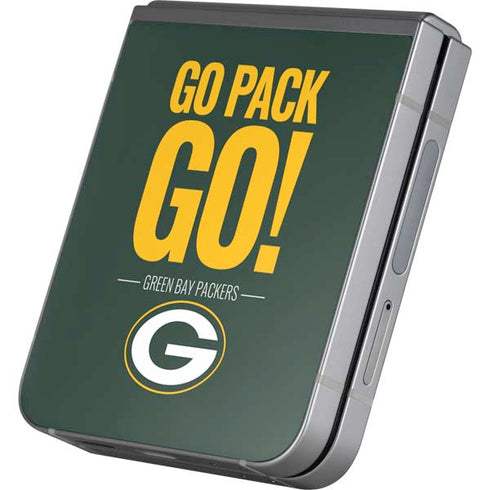 NFL Green Bay Packers Team Motto Galaxy Z Flip6 Skin