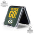 NFL Green Bay Packers Team Motto Galaxy Z Flip6 Clear Case