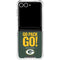 NFL Green Bay Packers Team Motto Galaxy Z Flip7 Clear Case