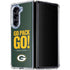 NFL Green Bay Packers Team Motto Galaxy Z Fold5 5G Clear Case