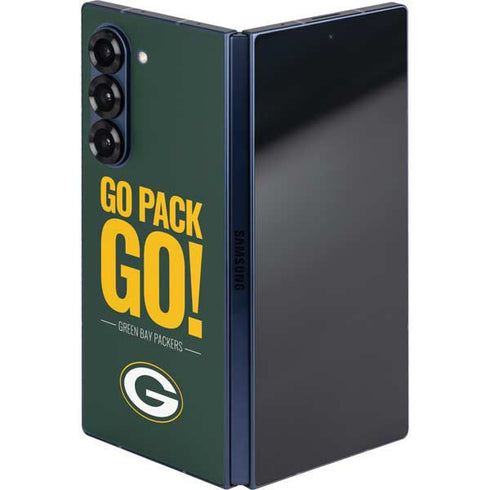 NFL Green Bay Packers Team Motto Galaxy Z Fold6 Skin